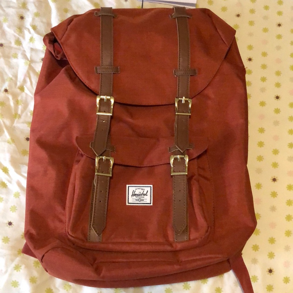 Hershel Burnt Orange 13’ Laptop Backpack